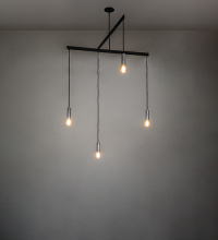 Meyda Blue 290471 - 42" Wide Pronograde 4 Light Chandelier
