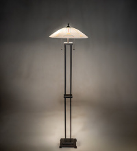 Meyda Blue 291809 - 61" High Metro Fusion Saturn Floor Lamp