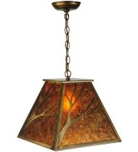 Meyda Blue 30941 - 13"Sq Branches Pendant