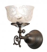 Meyda Blue 36615 - 7" Wide Revival Gas & Electric Wall Sconce
