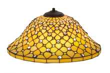 Meyda Blue 37421 - 18" Wide Diamond & Jewel Recurve Shade