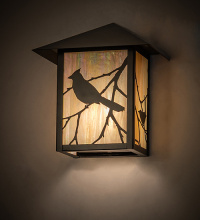 Meyda Blue 41857 - 9" Wide Seneca Song Bird Left Wall Sconce