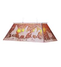 Meyda Blue 50111 - 72"L Rustlers Oblong Pendant