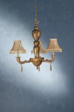 Meyda Blue 69563 - 31"W Monticello 3 LT Chandelier