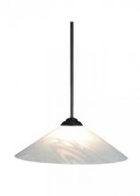 Meyda Blue 70107 - 18"W Blanco Swirl Pendant