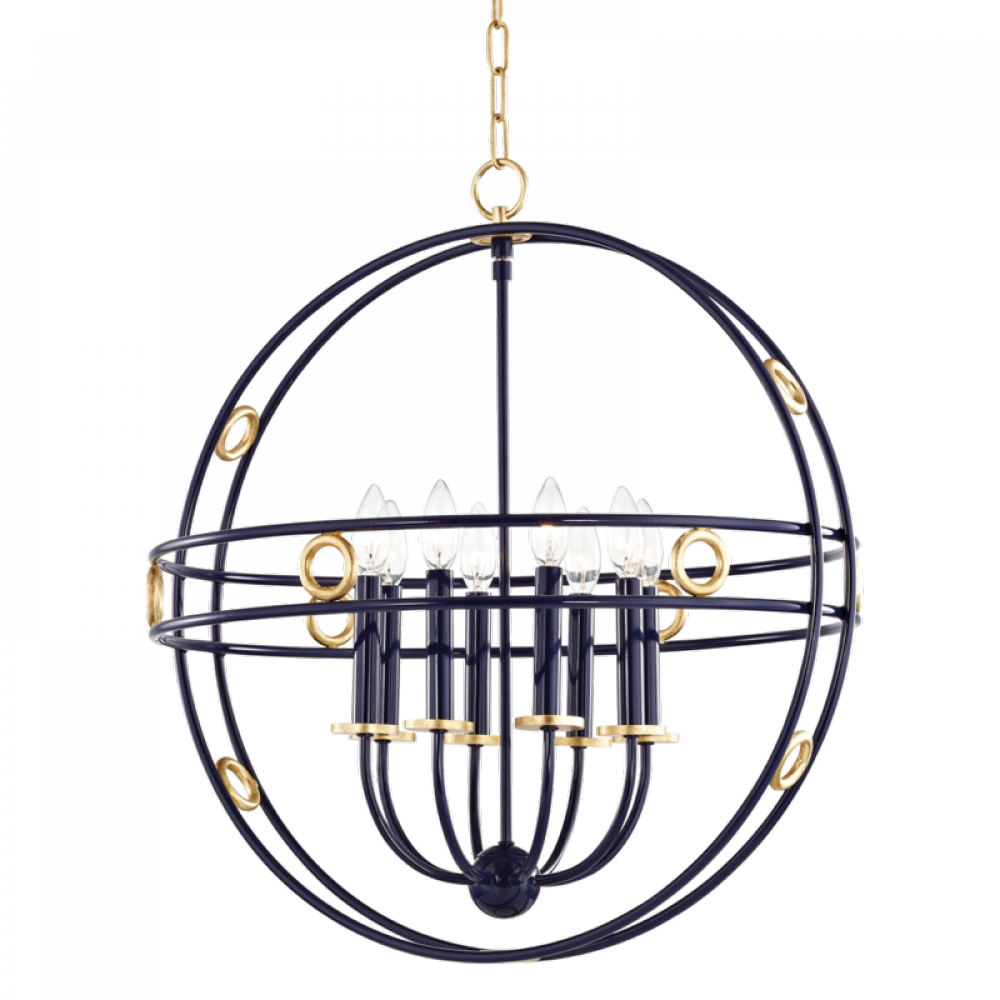 8 LIGHT LARGE PENDANT