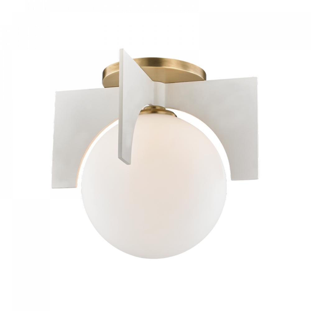 1 LIGHT LARGE FLUSH MOUNT