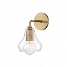 Mitzi H104101S-AGB - 1 LIGHT SMALL WALL SCONCE