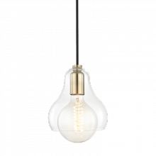 Mitzi H104701L-AGB - 1 LIGHT LARGE PENDANT