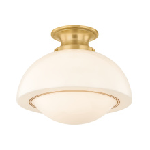 Mitzi H1090601L-AGB - Celine Semi Flush