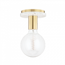 Mitzi H110601-AGB - 1 Light Semi Flush