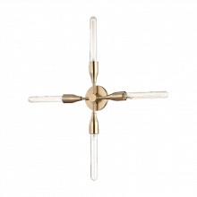 Mitzi H116104-AGB - 4 Light Wall Sconce