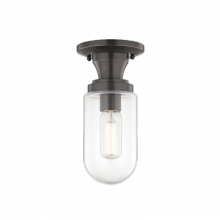 Mitzi H124601-OB - 1 Light Semi Flush