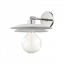 Mitzi H175101L-PN/WH - Milla Wall Sconce