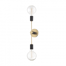 Mitzi H178102-AGB/BK - Astrid Wall Sconce