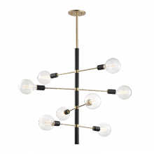 Mitzi H178808-AGB/BK - Astrid Chandelier