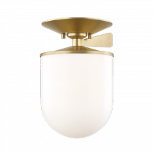 Mitzi H214601L-AGB - 1 LIGHT LARGE SEMI FLUSH