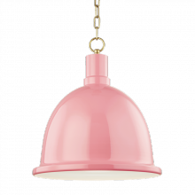 Mitzi H238701L-AGB/PK - 1 Light Large Pendant