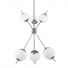 Mitzi H282806-PN - 6 LIGHT CHANDELIER