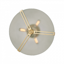 Mitzi H292503-AGB - 3 LIGHT FLUSH MOUNT