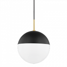 Mitzi H344701L-AGB/BK - Renee Pendant