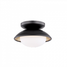 Mitzi H368601S-BLK/GL - Cadence Semi Flush