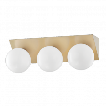 Mitzi H385303-AGB - 3 Light Bath Bracket