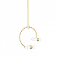 Mitzi H388704A-AGB - 4 LIGHT PENDANT