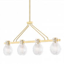 Mitzi H417904-AGB - 4 LIGHT ISLAND LIGHT