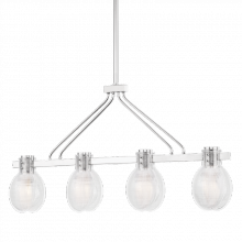 Mitzi H417904-PN - 4 Light Island Light