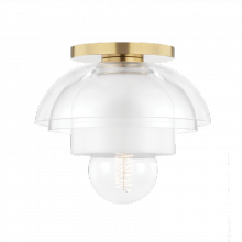 Mitzi H429601-AGB - 1 Light Flush Mount