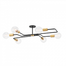 Mitzi H488606S-AGB/TBK - Jena Semi Flush
