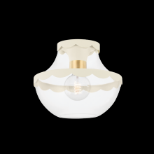 Mitzi H668601-AGB/SCR - ALAINA Semi Flush