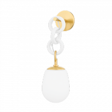 Mitzi H690101-AGB/TWH - Marina Wall Sconce