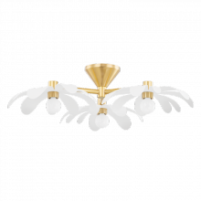 Mitzi H698603-AGB/TWH - Twiggy Semi Flush