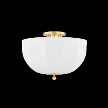 Mitzi H816601-AGB - MESHELLE Flush Mount