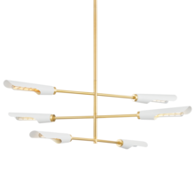 Mitzi H828806-AGB/SWH - HARPERROSE Chandelier