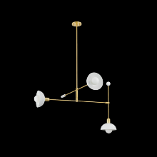 Mitzi H878803-AGB/SWH - BILLIE Chandelier