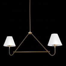 Mitzi H984902-AGB/BRZ - POLLY Linear