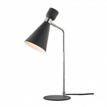 Mitzi HL295201-PN/BK - 1 Light Table Lamp