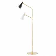 Mitzi HL441402-AGB/BKWH - 2 LIGHT FLOOR LAMP