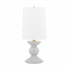 Mitzi HL451201-GRY - 1 Light Table Lamp