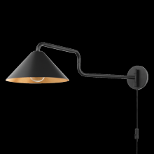 Mitzi HL629201-GL/SBK - BRIANNA Plug-in Sconce