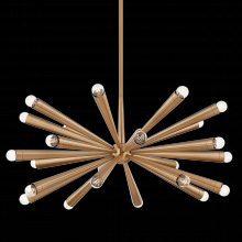 Troy Orange F1040-PBR - KEANU Chandelier