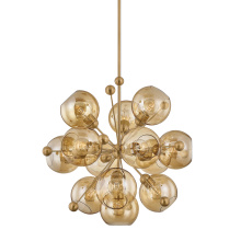 Troy Orange F1232-PBR - ELLORY CHANDELIER