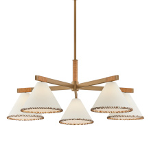 Troy Orange F2540-PBR - Stoney Chandelier