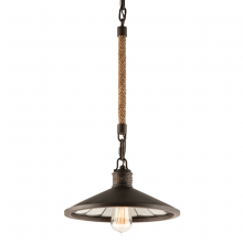 Troy Orange F3144-HBZ - Brooklyn Pendant