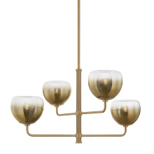 Troy Orange F3734-PBR - AUGUST CHANDELIER