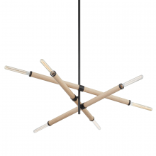 Troy Orange F6706-SBK - Cruiz Chandelier