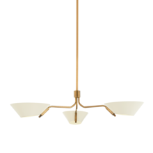 Troy Orange F8143-PBR/SSD - Sacramento Chandelier